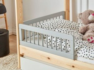 Szara Barierka Basic 2 sztuki 200x90 Pinio Łóżka Domki