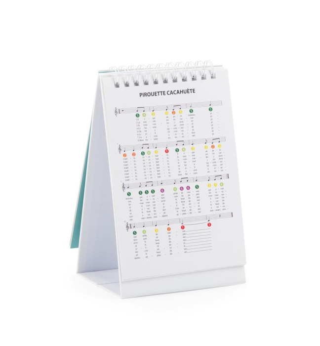 Bębenek językowy maxi niebieski PUCE & PILOU Moulin Roty 684088 instrumenty dla dzieci