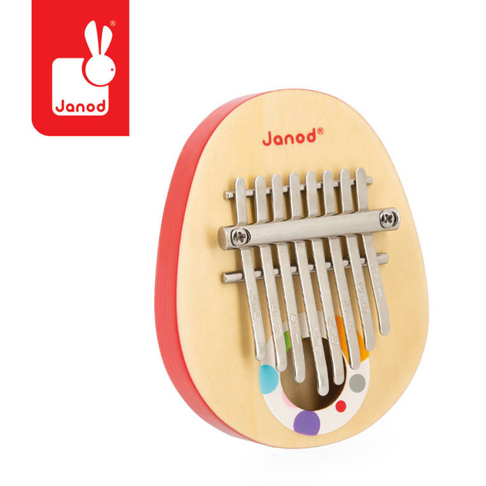 Kalimba perkusyjny instrument muzyczny dla dzieci Confetti Janod J07642