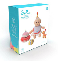 Komplet urodzinowy dla lalek Baby Stella 160970-Manhattan Toy, akcesoria dla lalek