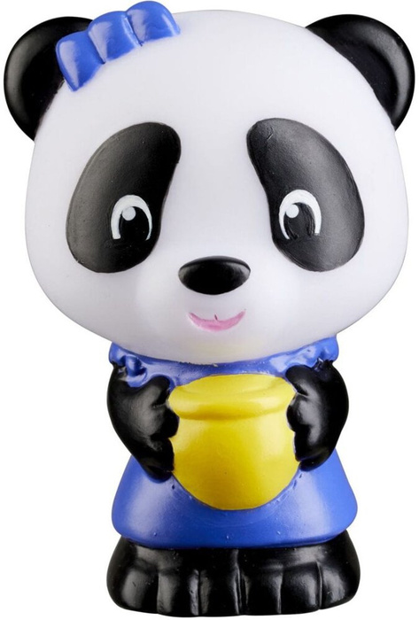 Rodzina misiów panda Klorofil 700304F figurki zwierząt dla dzieci