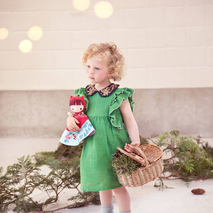 Pacynka na rękę 3w1 Czerwony Kapturek babcia lub wilk 83411 Lilliputiens