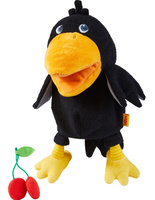 Pacynka na rękę Kruk Theo HB304203-Haba maskotki dla dzieci