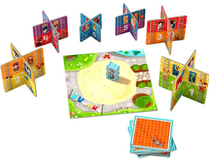 Moja Pierwsza Gra Rhino Hero Junior HB306193-Haba, gry zręcznościowe