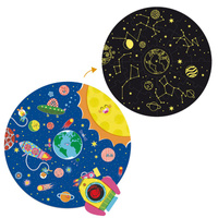 Puzzle dla dzieci okrągłe XXL Kosmos Goula 1110100492