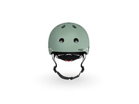 SCOOTANDRIDE Kask XXS-S dla dzieci 1-5 lat Green Lines lampka LED 96562