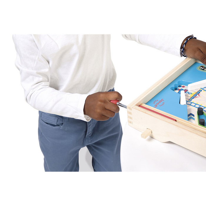 Gra zręcznościowa drewniana Pinball Applepop Janod J03368