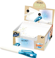 Sekretne karteczki z magicznym długopisem NB002-Buki, zestaw papierniczy dla dzieci