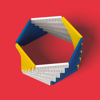 Kreatywne klocki konstrukcyjne Start Box Bioblo 70 elementów