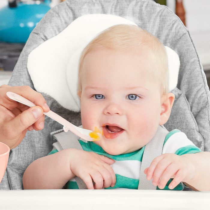 Zestaw łyżeczek Easy-Feed Grey/Soft Coral 252805-Skip Hop, akcesoria dla dzieci