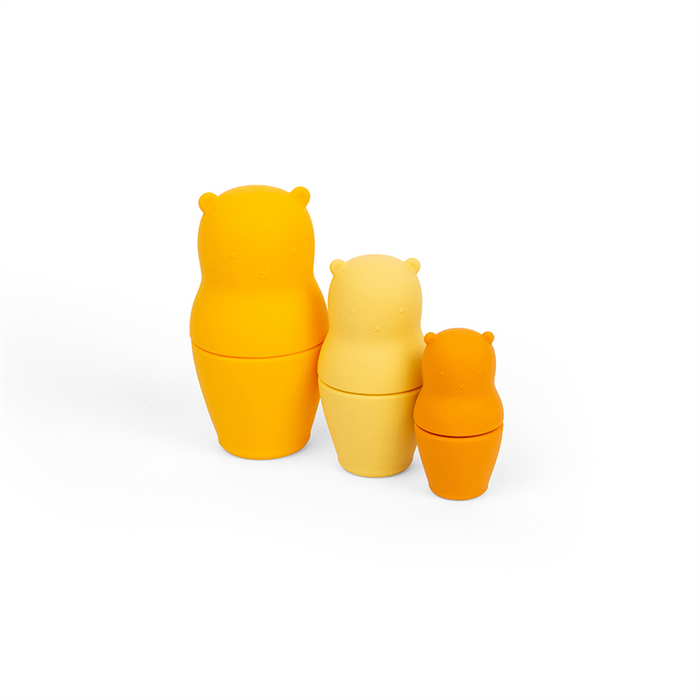 Zabawka edukacyjna dla rocznego dziecka Niedźwiedzie w gnieździe Bigjigs Toys 35052