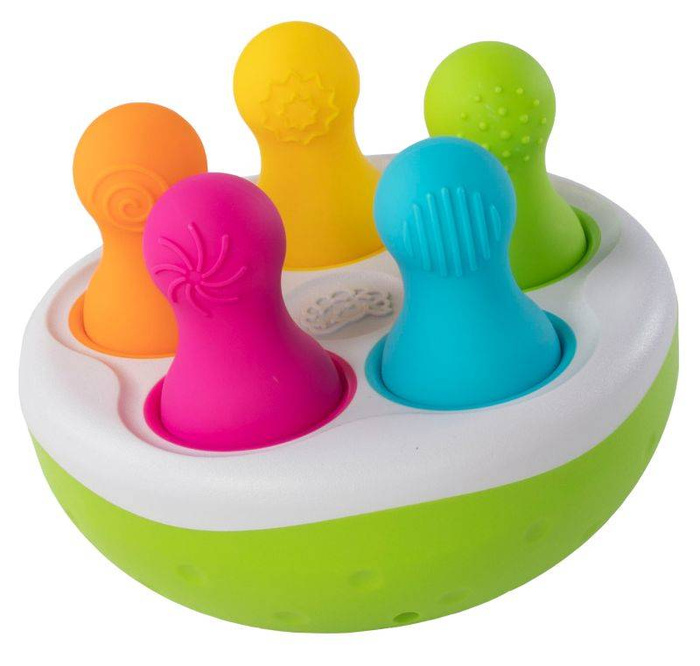 Zestaw Wańki Wstańki SpinnyPins FA248-1 Fat Brain Toys, zabawki dla najmłodszych