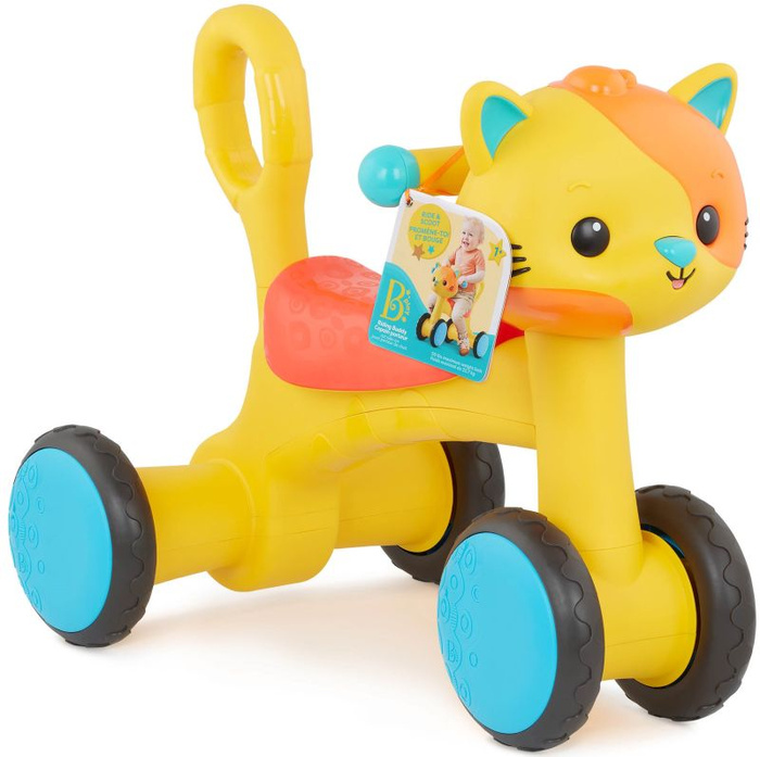 Jeździk dla dzieci 4-kołowy rowerek kot Riding Buddy Cat ride-on B.Toys BX4506