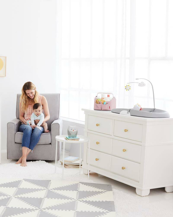 Organizer podróżny z lampką Heather Pink 9K260410-Skip Hop