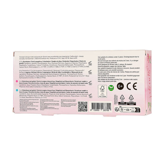 Kosmetyki do makijażu dla dzieci zestaw 5 el. Impreza Księżniczek Souza! 107136