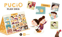 Pucio. Plan dnia Nasza Księgarnia magnetyczna układanka