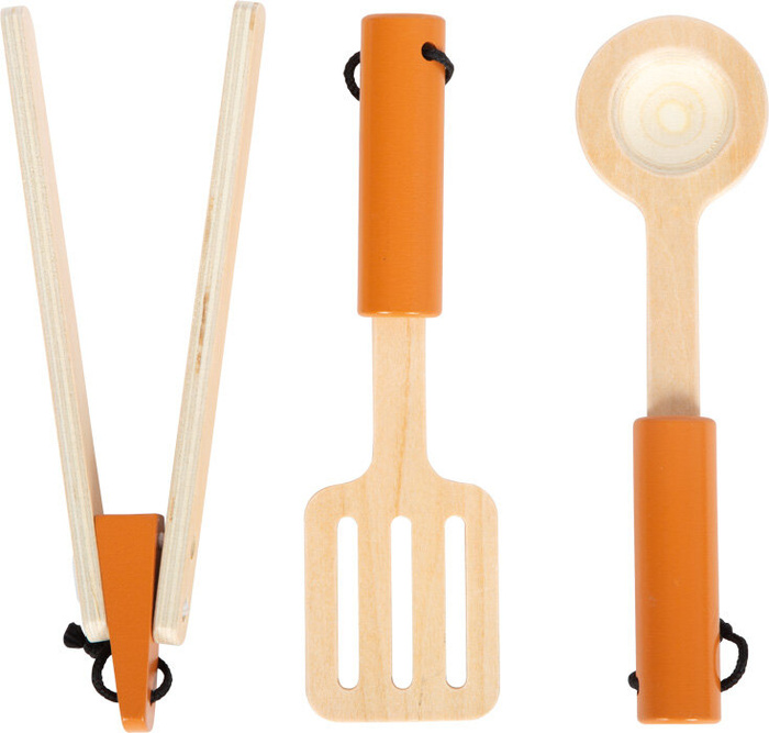 Kuchnia dziecięca drewniana z industrialną wyspą kuchenną Small Foot 12432 Kuchnie dla dzieci