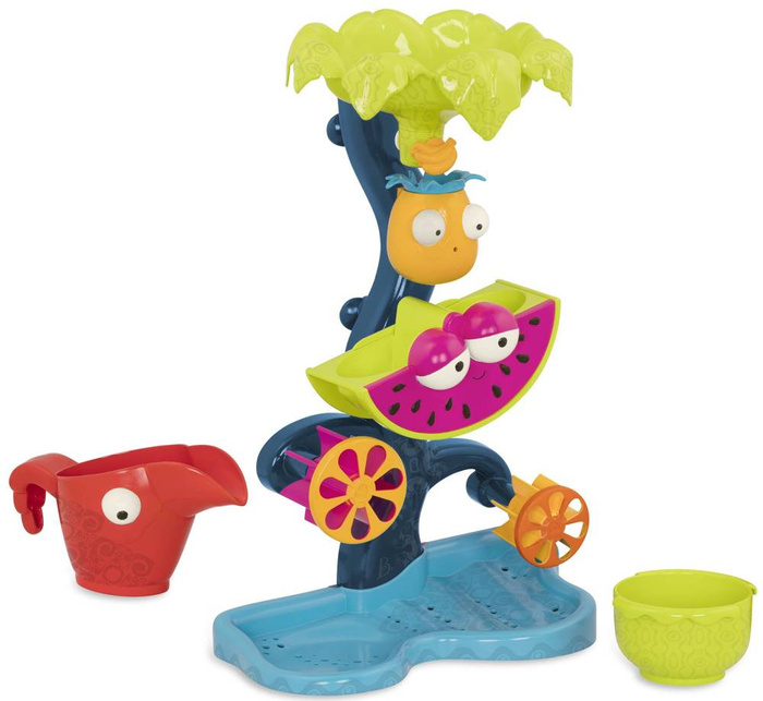 Tropical Waterfall młyn wodny kaskada z atrakcjami BX1659Z- B.Toys, zabawki dla dzieci