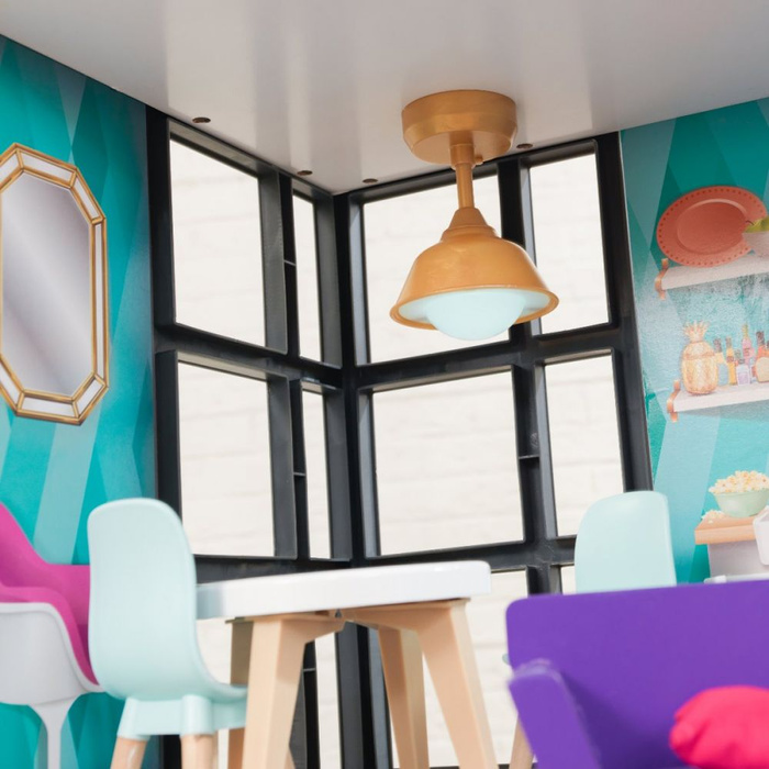 Domek dla lalek Wieżowiec Bianka City Life KK65989- KidKraft, dla dziewczynek