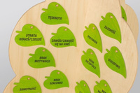 Zabawka edukacyjna Drzewko pełne radości i smutku 110014-Plich, Zabawka drewniana