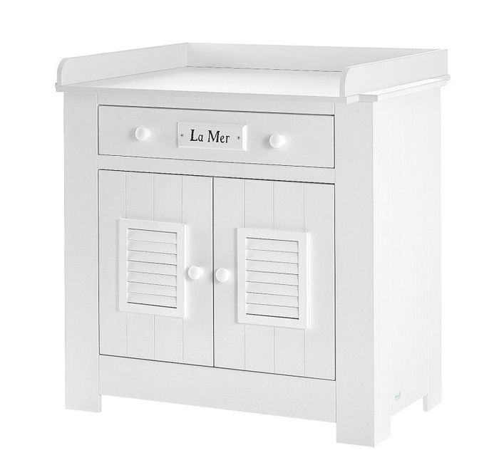 Biała kolekcja Pinio Marsylia MDF, zestaw mebli do pokoju dziecięcego II