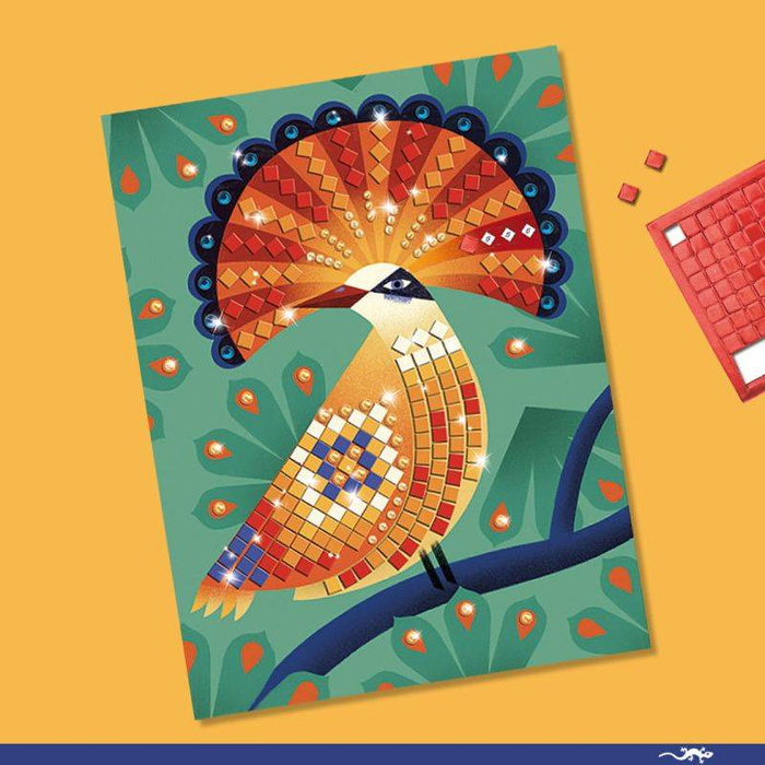 Dżungla - zestaw do tworzenia mozaiki DJ09422-Djeco, zestawy kreatywne