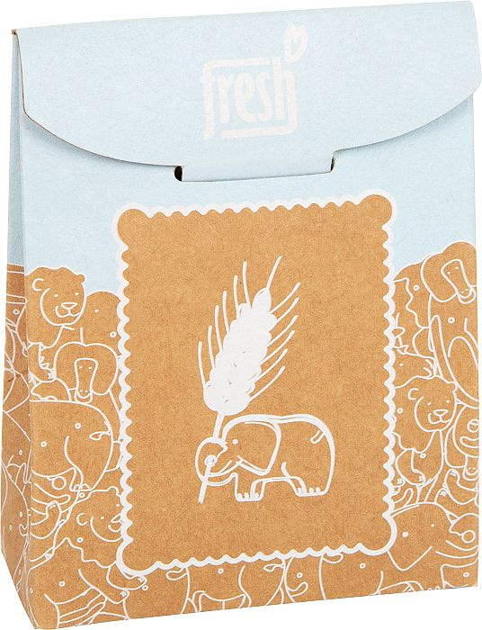 Drewniane ciasteczka zwierzęta do zabawy w sklep kuchnie Fresh Small Foot 12353