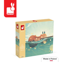 Puzzle artystyczne 1000 el. Podróż na skrzypcach Made in Poland J02513 Janod