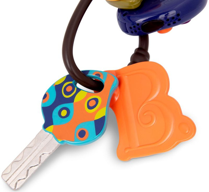 LucKeys zestaw kluczy samochodowych z pilotem w kluczyku B.Toys BX1930Z