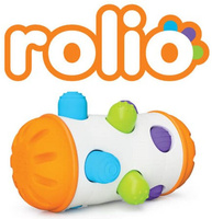 Rolio Bobo Roller Fat Brain Toys FA434-1 zabawka sensoryczna dla najmłodszych dzieci