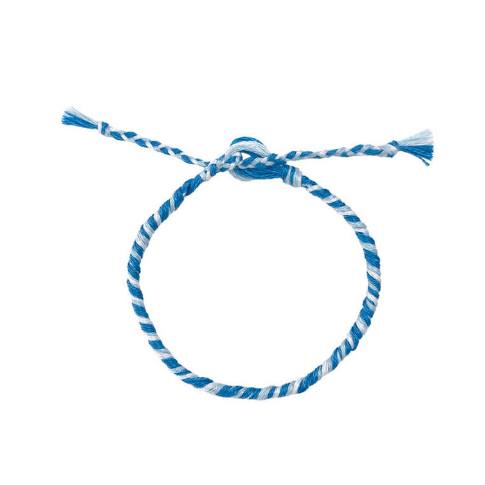 Zestaw kreatywny do tworzenia biżuterii Tęczowe bransoletki 30 szt. J09134 Janod