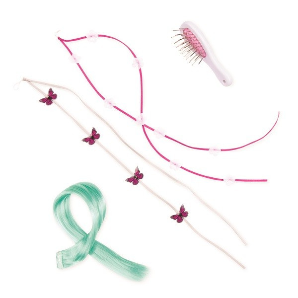 Duży koń 50 cm Palomino z akcesoriami do czesania i stylizacji Our Generation BD38030Z