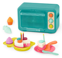 Piekarnik z wieloczęściowym tortem zabawka interaktywna wydająca realistyczne odgłosy i efekty świetle Mini Chef Bake a Cake Playset BX2291Z B.toys