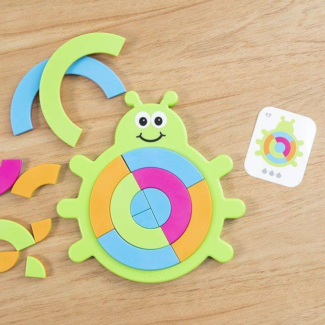 Logiczna układanka Żuczek Bugzzle, łamigłówki dla dzieci