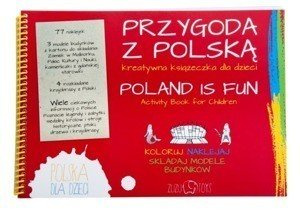 Przygoda z Polską - książka, kreatywna zabawa dla dzieci, ZT8146-Zuzu Toys