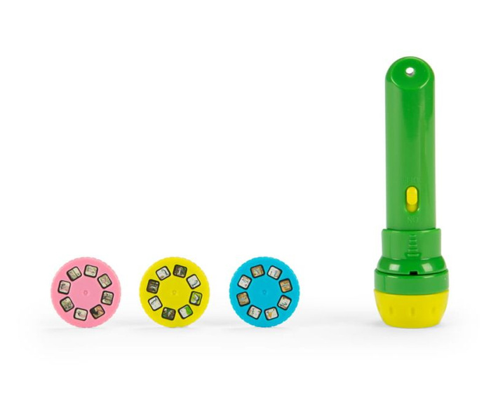 Lampka z projektorem Przygody wilka Moulin Roty 894390