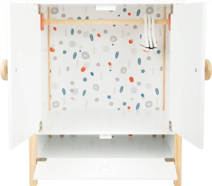 Drewniana szafa dla lalek Little Button 11812-Small Foot, meble dla lalek