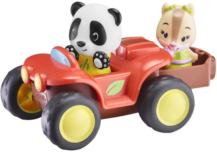 Samochód quad Klorofil 700208F figurka panda Noah