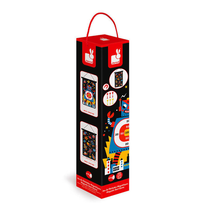 Gra zręcznościowa Robot J02073-Janod, rzutki dla dzieci