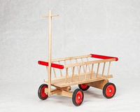 Drewniany wóz drabiniasty dla dzieci Mumbee 53307 pojazd dla dzieci