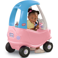Jeździk Cozy Coupe Princess Little Tikes 614798E5 z klikającym zapłonem i klaksonem