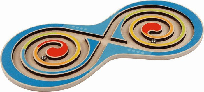 Tablica umiejętności motorycznych labirynt Nieskończoność 59976-Goki, zabawka zręcznościowa