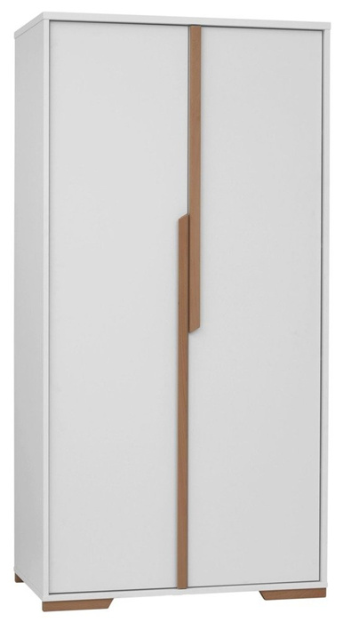 Biała Szafa 2 drzwiowa Pinio Snap