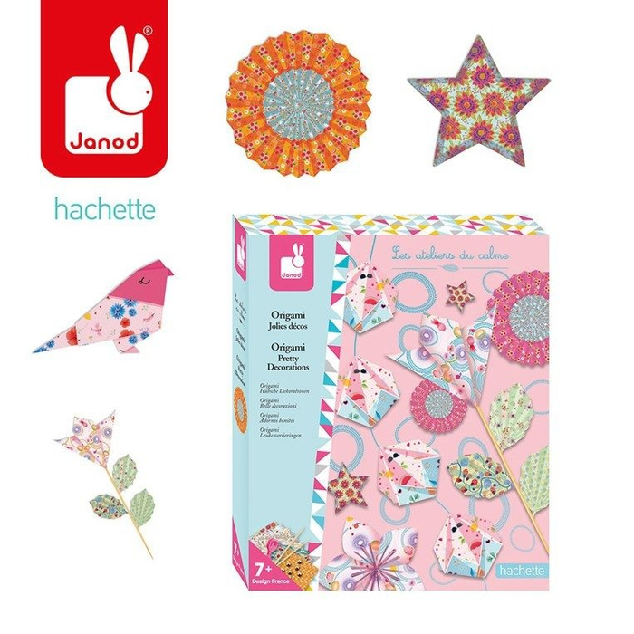 Zestaw kreatywny do tworzenia origami 7+, Janod J07887