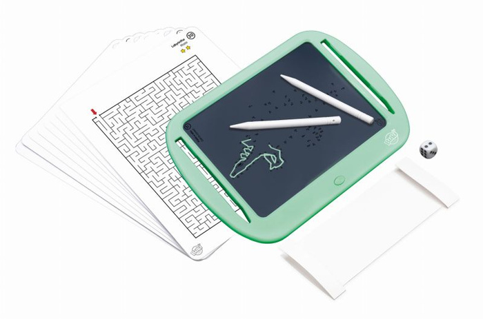 Tablet z grami podróżnymi Buki 6208 zabawki edukacyjne