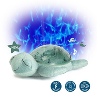 Lampka i Pozytywka 2w1 Żółw podwodny zielony Projektor Cloud b® CLTT-9001-GR Tranquil Turtle