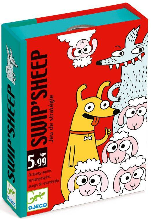 DJECO Gra karciana taktyczna SWIP'SHEEP