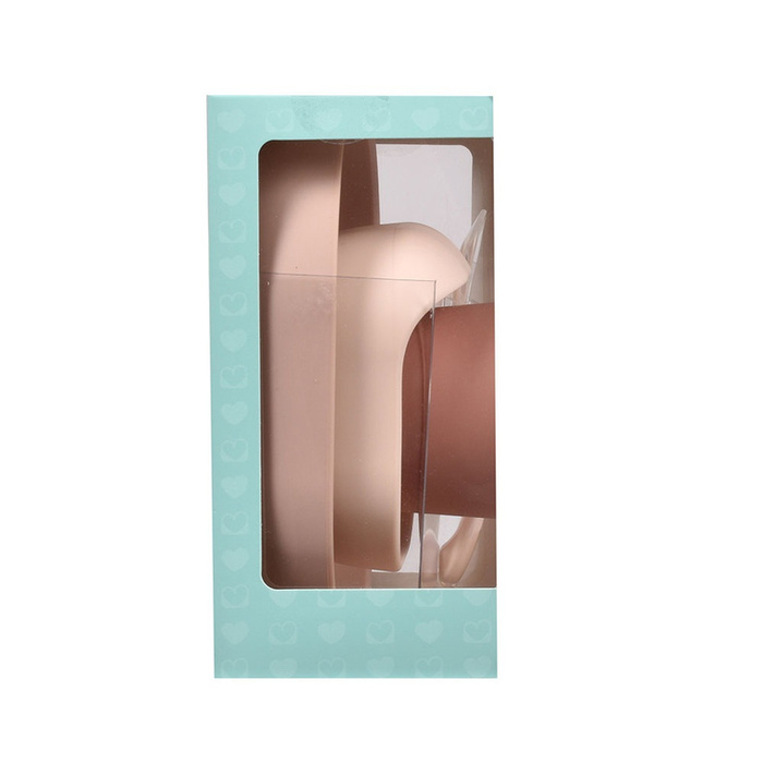 Beaba Komplet naczyń z silikonu pink 913429- Beaba, naczynia dla niemowląt