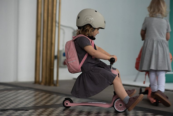 Kask S-M dla dzieci 3+ Peach 96363-Scootandride