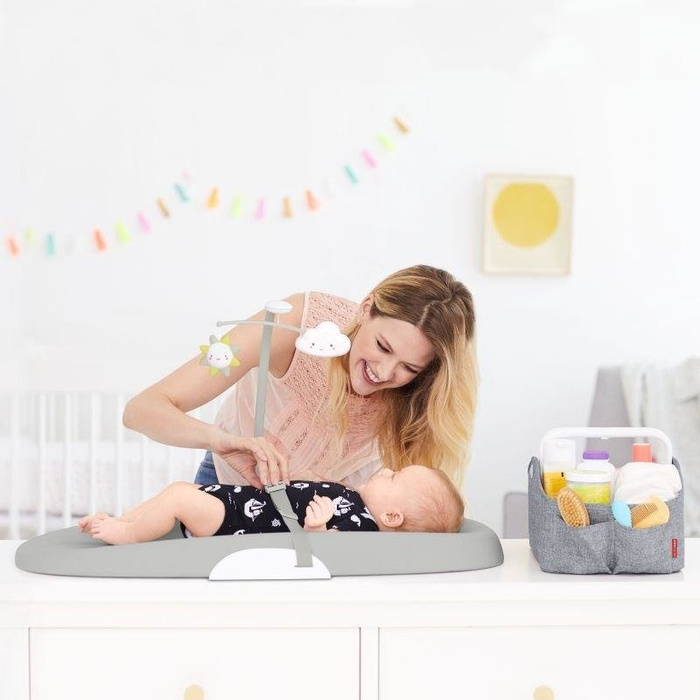 Organizer podróżny z lampką Heather Grey 304300-Skip Hop